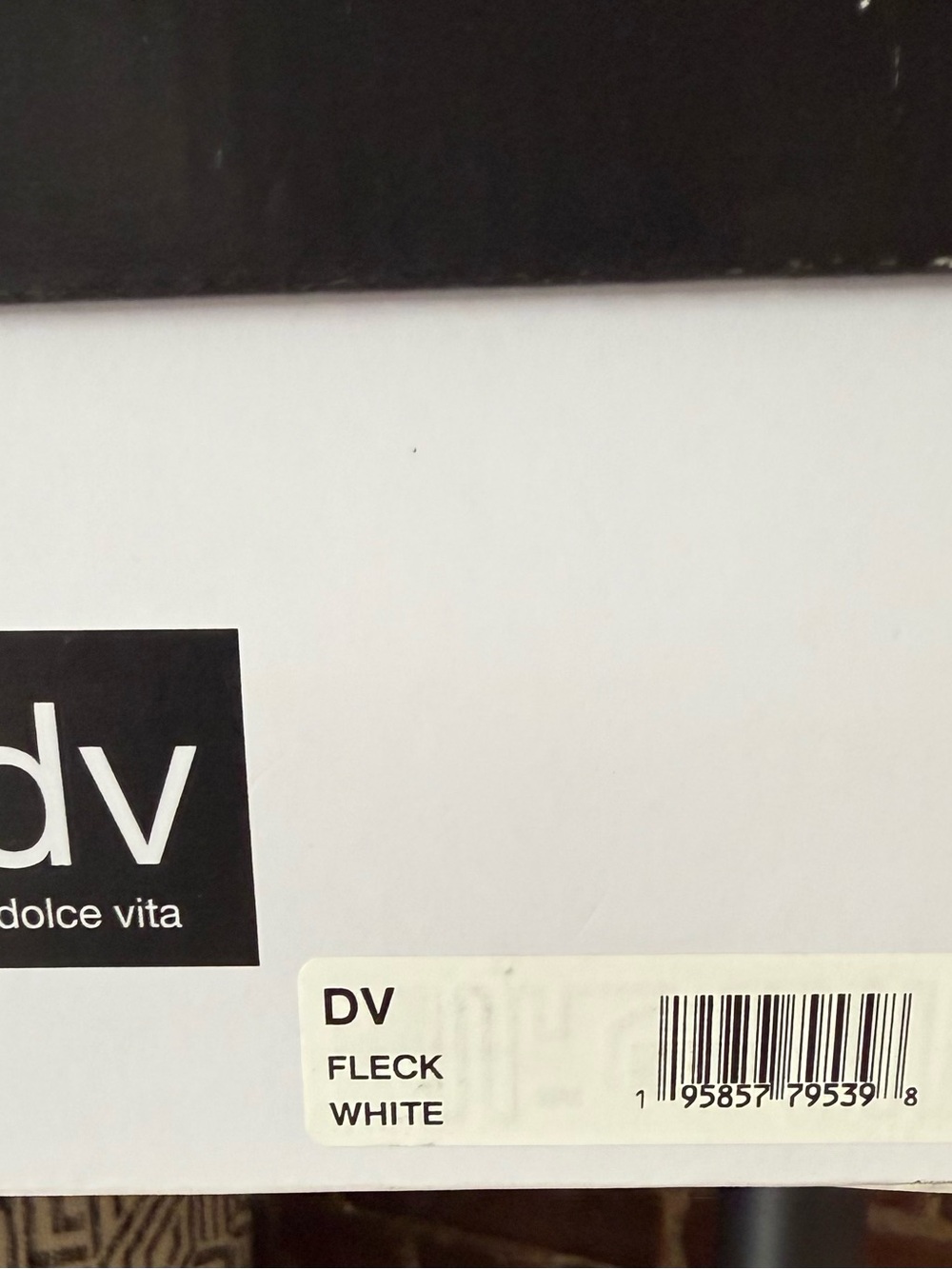 DV by Dolce Vita Fleck White Women's Sandals